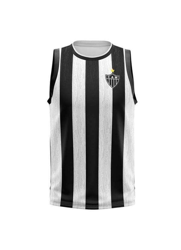 Vista 2 Regata Braziline Atlético Mineiro Flood Infantil Branco braziline