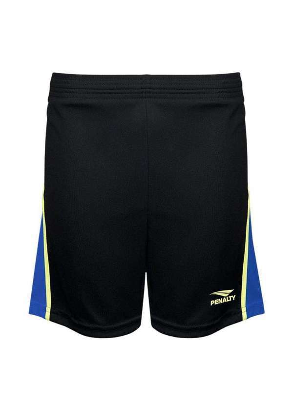 Vista 2 Calção Penalty Futebol Shoulder Juvenil Preto Penalty