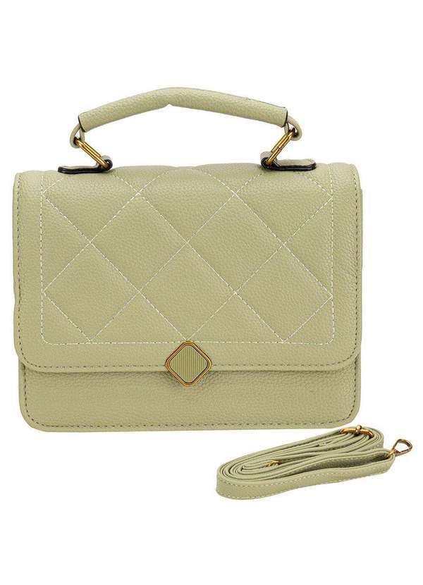 Vista 2 Bolsa Feminina H.E Sx-6031 Verde H.e