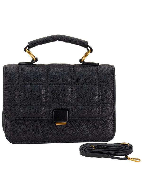 Vista 2 Bolsa Feminina H.E Sx6030 Preto