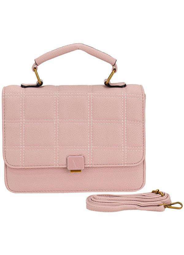 Vista 2 Bolsa Feminina H.E Sx6030 Rosa