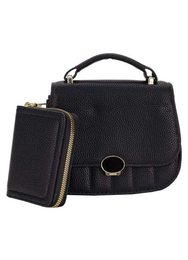 Vista 2 Bolsa Feminina H.E Ww115 - Preto
