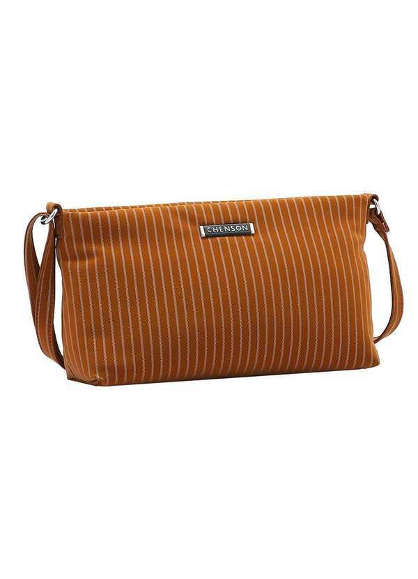 Vista 2 Bolsa Feminina Transversal Chenson Cg84801 - Caramelo Chenson