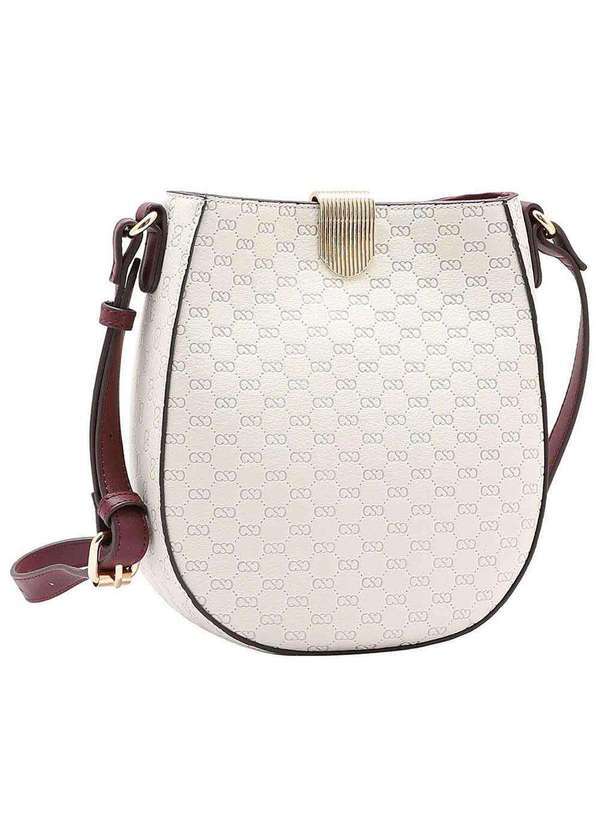 Vista 2 Bolsa Feminina Transversal Chenson Cg85050 Marfim