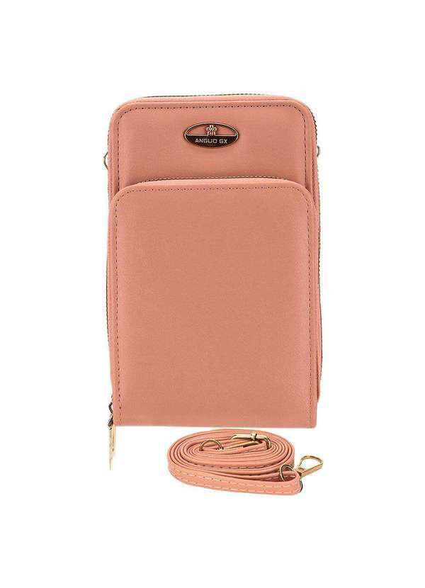 Vista 2 Bolsa Feminina Transversal H.E Gx5001 - Rosa