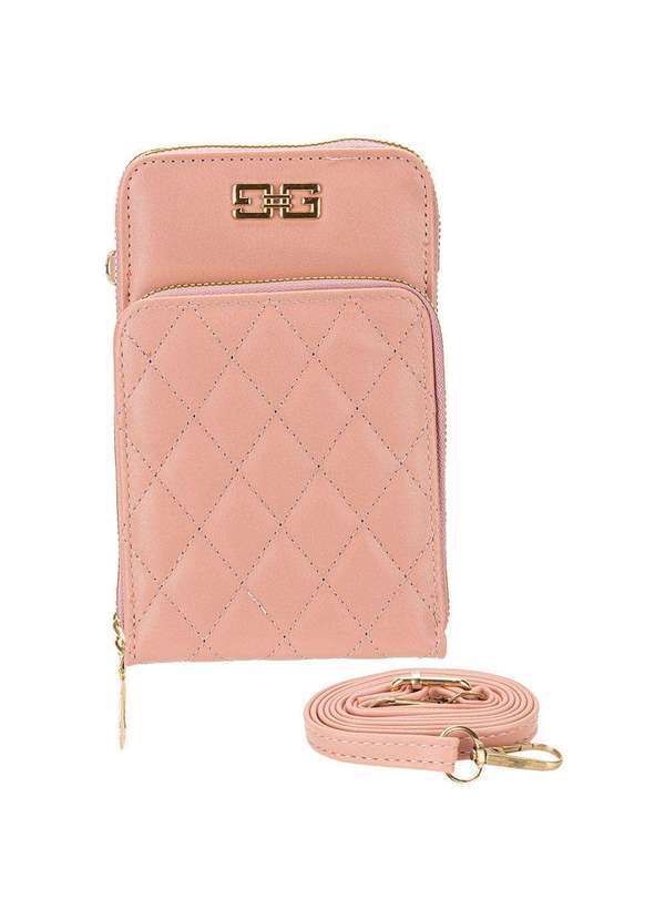 Vista 2 Bolsa Feminina Transversal H.E Pr1034 - Rosa