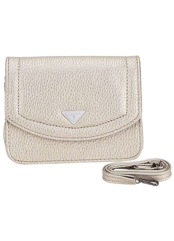 Vista 2 Bolsa Feminina Transversal H.E Q9441 Prata