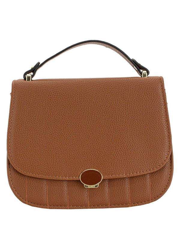 Vista 2 Bolsa Feminina Transversal H.E Ww115 - Caramelo