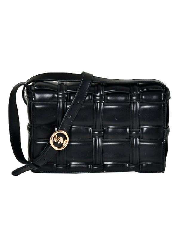 Vista 2 Bolsa Feminina Transversal Via Marte B1-148 - Preto VIA MARTE