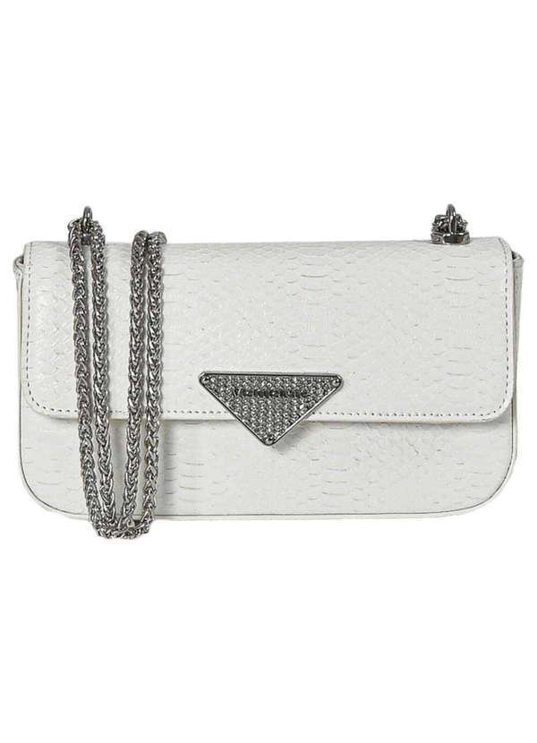 Vista 2 Bolsa Feminina Transversal Via Marte B1-163 - Branco VIA MARTE