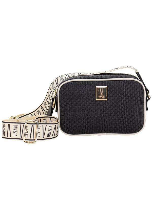 Vista 2 Bolsa Feminina Transversal Vizzano 10003.10 Preto