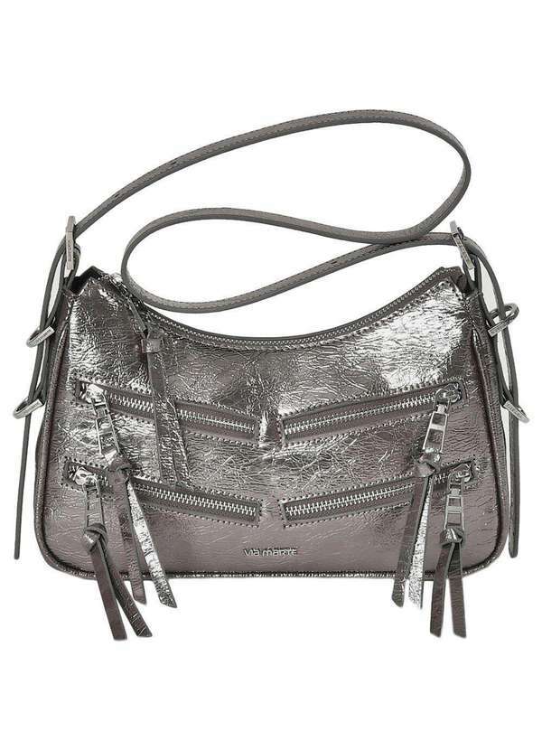 Vista 2 Bolsa Feminina Via Marte B1-306 Prata VIA MARTE