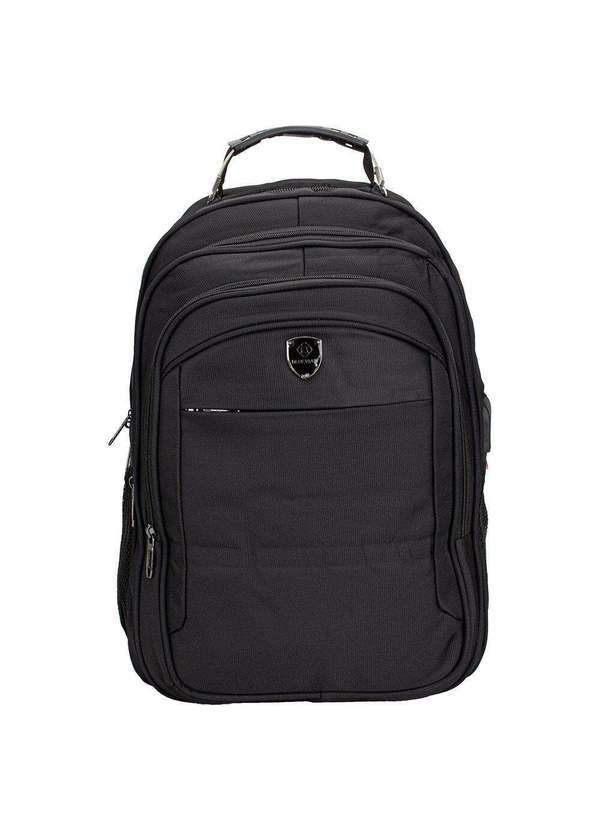 Vista 2 Mochila Masculina Bloevian 2353 - Preto