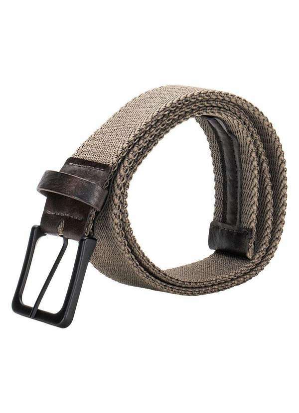 Vista 2 Cinto Masculino Elástico J. Shayeb - 4028001 Taupe