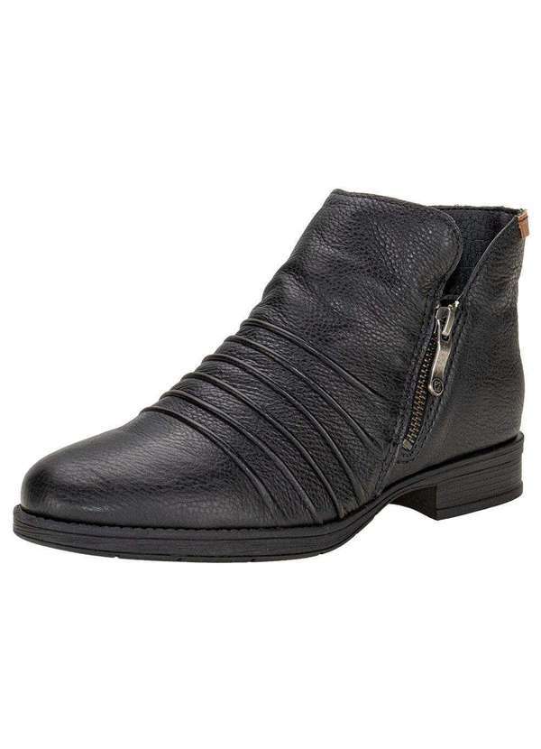Vista 2 Bota Feminina Cano Baixo Bottero 361706 - Preto Bottero