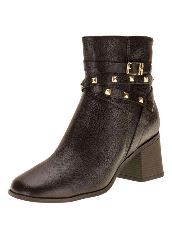 Vista 2 Bota Feminina Cano Baixo Bottero 361802 - Café Bottero