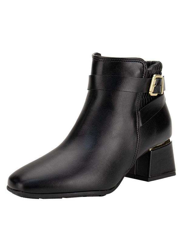 Vista 2 Bota Feminina Cano Baixo Modare 7082103 - Preto MODARE