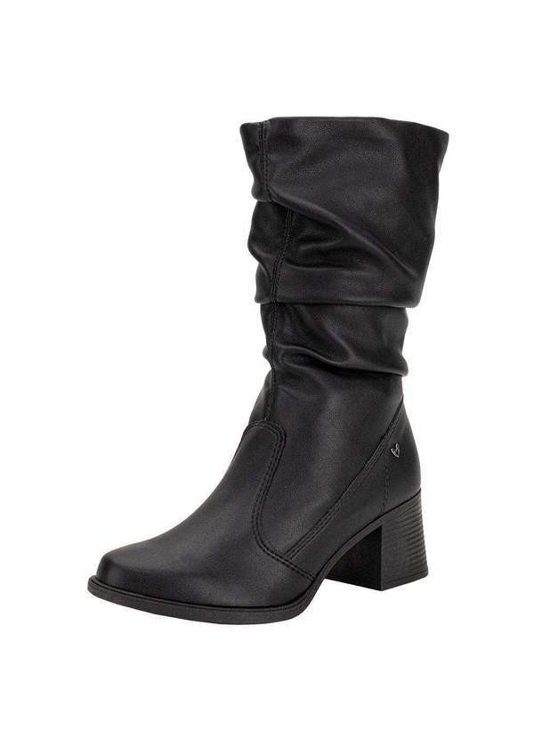 Vista 2 Bota Feminina Cano Médio Mississipi Me502 - Preto MISSISSIPI