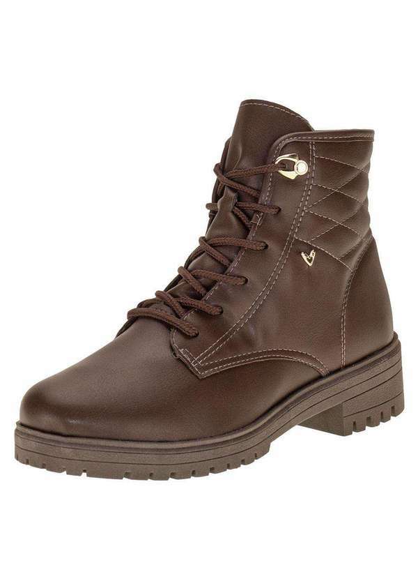Vista 2 Bota Feminina Coturno Mississipi Mi841 Café MISSISSIPI