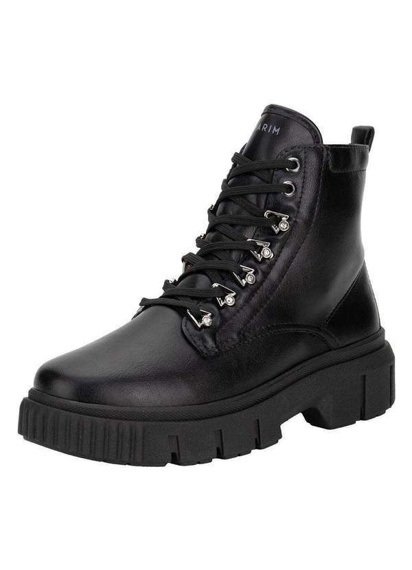 Vista 2 Bota Feminina Coturno Ramarim 2499102 - Preto RAMARIM