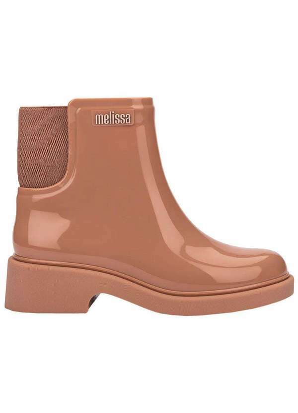 Vista 2 Melissa Chelsea Boot 35825 Salmão Melissa