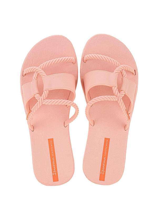 Vista 2 Chinelo Feminino Slide Diversa Ipanema 27232 - Rosa