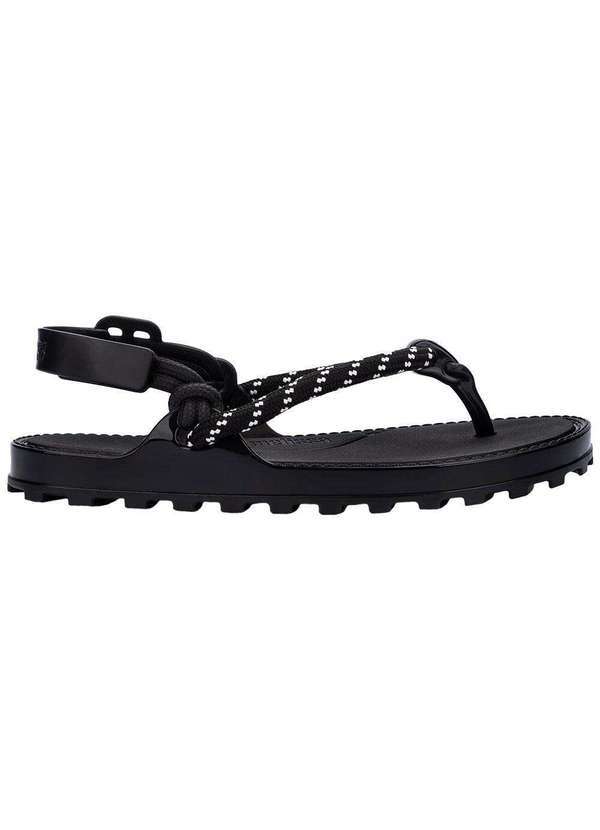 Vista 2 Melissa Bond Sandal 36733 Preto/Branco