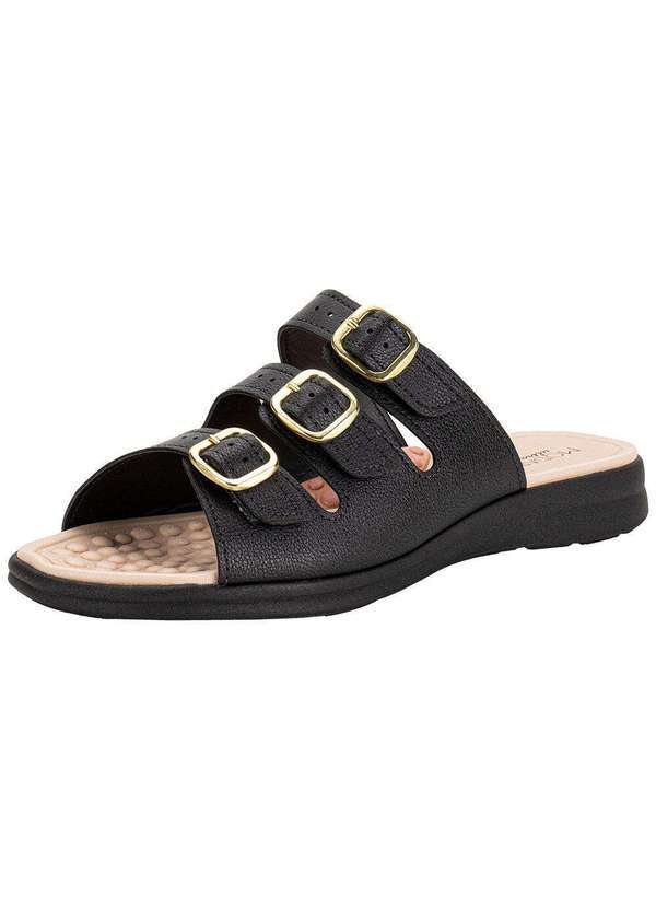 Vista 2 Sandália Feminina Conforto Modare 7174122 - Preto MODARE