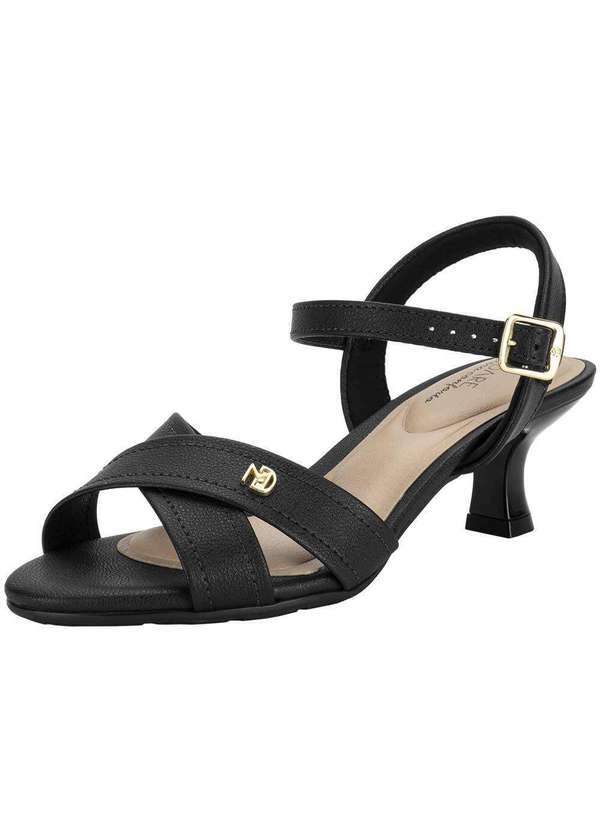 Sandália Feminina Salto Taça Modare 7202101 - Preto