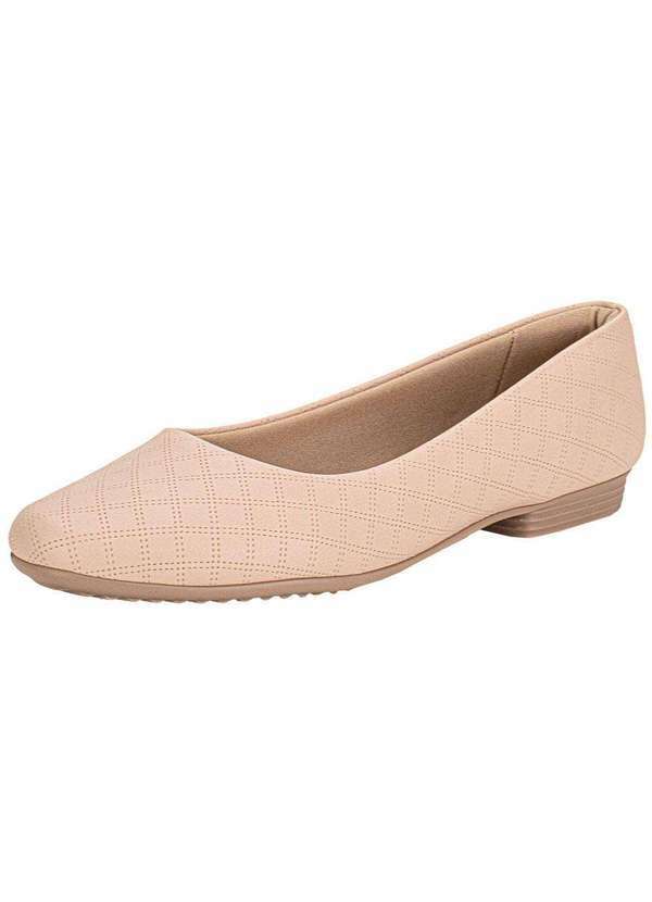 Vista 2 Sapatilha Feminina Flat Piccadilly 250115 Rose Piccadilly