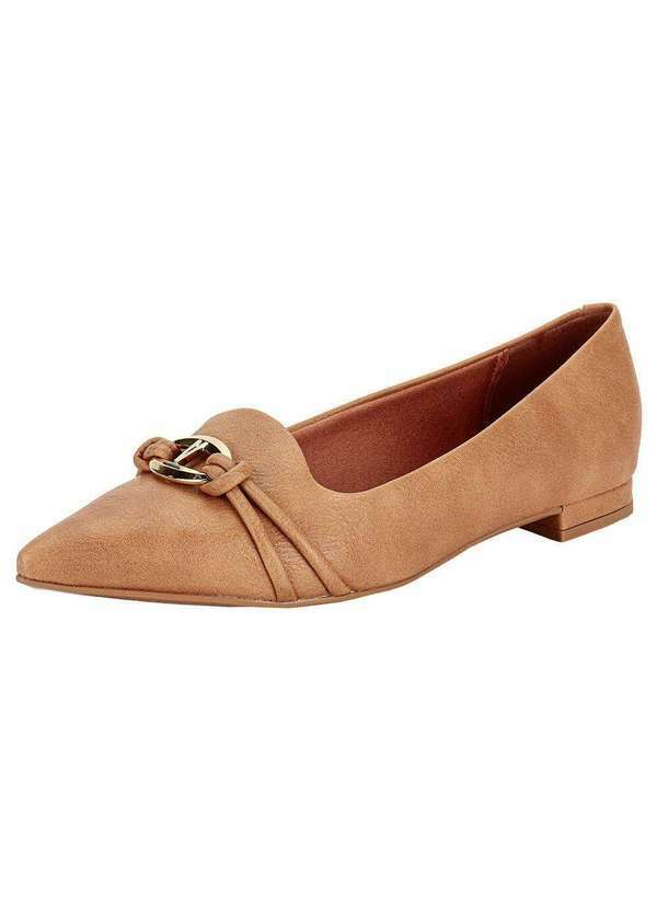 Vista 2 Sapatilha Feminina Flat Vizzano 12061004 - Camel