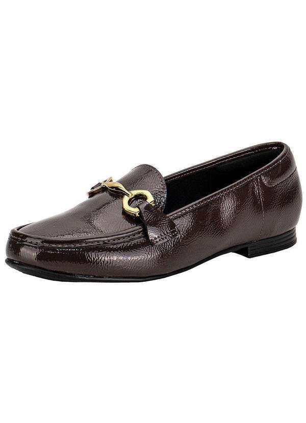 Vista 2 Mocassim Feminino Beira Rio 4324101 Chocolate BEIRA RIO