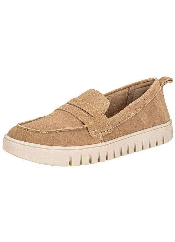 Vista 2 Mocassim Feminino Bottero 372602 Bege Bottero