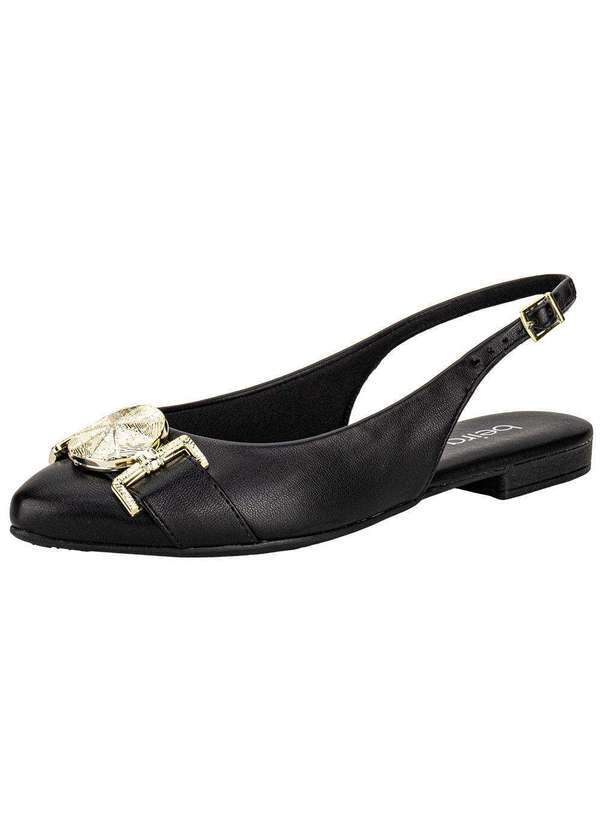 Vista 2 Sapato Feminino Mule Beira Rio 41341018 Preto BEIRA RIO