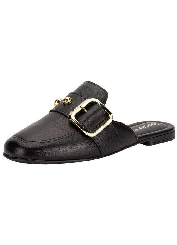 Vista 2 Sapato Feminino Mule Beira Rio 4323111 - Preto BEIRA RIO