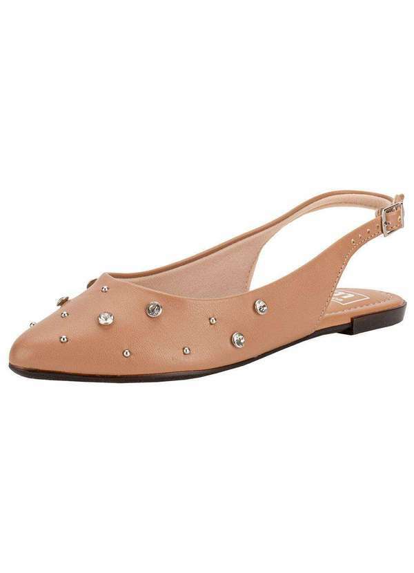 Vista 2 Sapato Feminino Mule Moleca 5444331 - Salmão