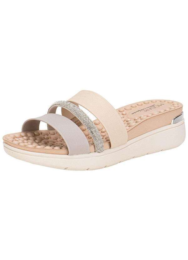 Vista 2 Tamanco Feminino Flat Modare 7151133 - Marfim MODARE
