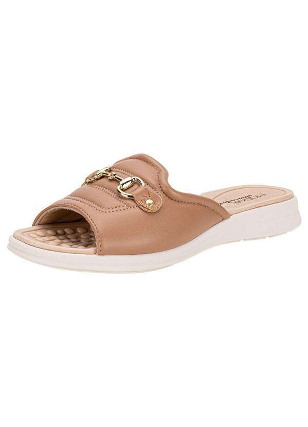Vista 2 Tamanco Feminino Flat Modare 7174120 - Salmão