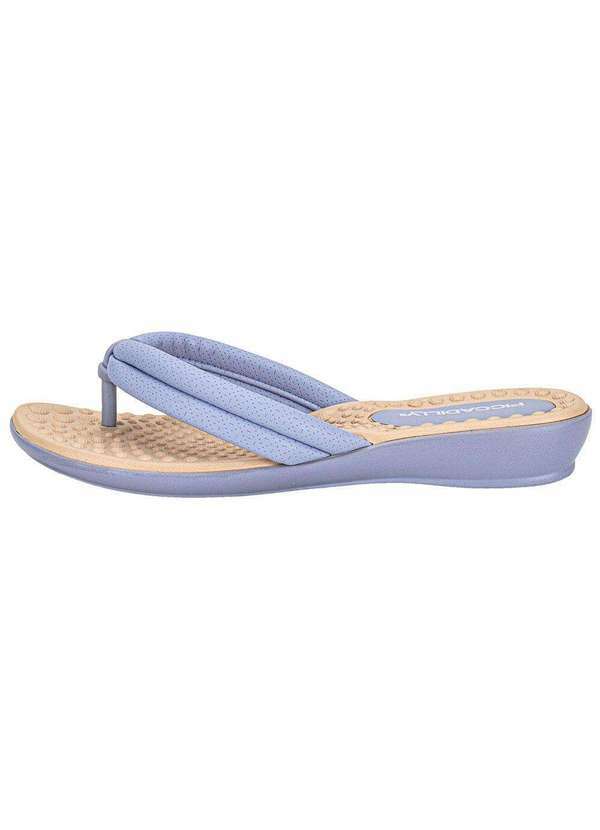 Vista 2 Tamanco Feminino Flat Piccadilly 500324 Lilás Piccadilly