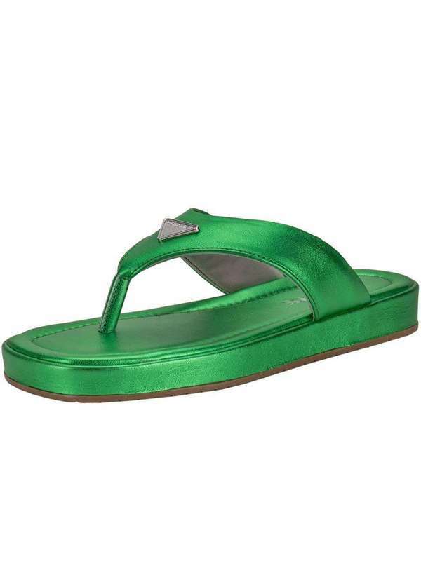 Tamanco Feminino Flat Via Marte - 2321407 - Verde