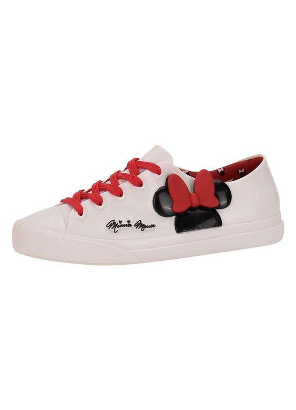 Vista 2 Melissa Join Mickey And Friends 33792 - Branco/Vermelho