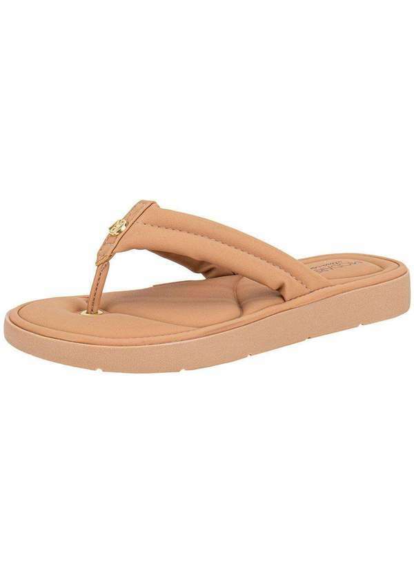 Vista 2 Tamanco Feminino Flat Modare 7208109 Salmão MODARE
