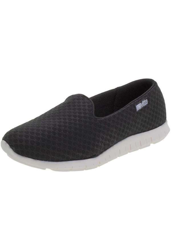 Vista 2 Tênis Feminino Actvitta - 4202300 - Preto/Branco