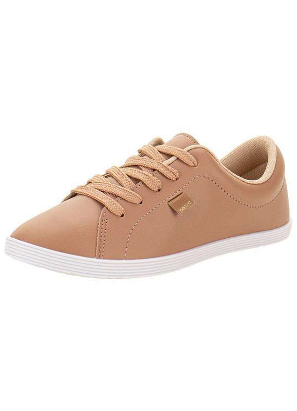Vista 2 Tênis Feminino Casual Beira Rio - 4205123 - Salmão