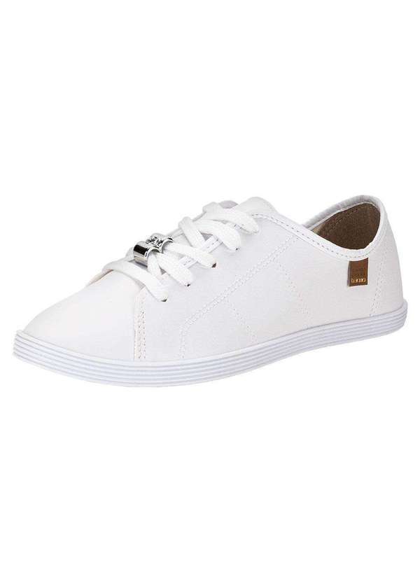 Vista 2 Tênis Feminino Casual Beira Rio 4205149 - Branco