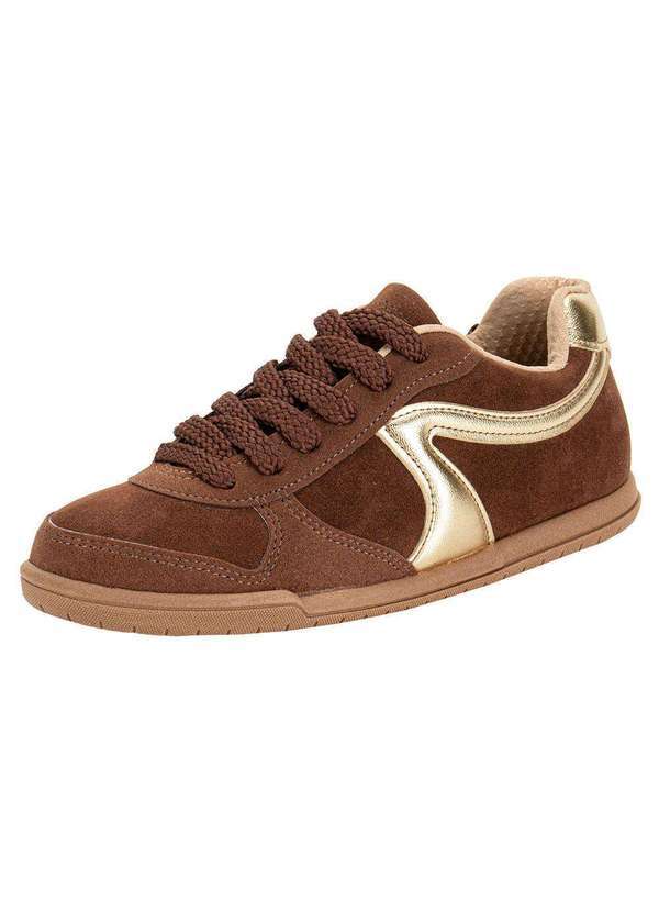 Vista 2 Tênis Feminino Casual Beira Rio 4326301 - Café