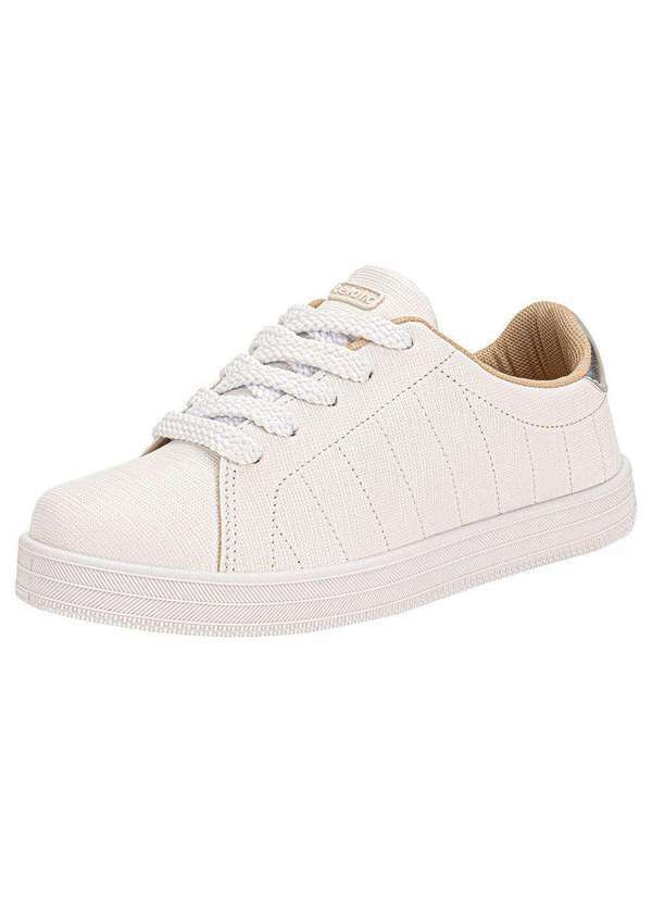 Vista 2 Tênis Feminino Casual Beira Rio 4329102 - Branco BEIRA RIO