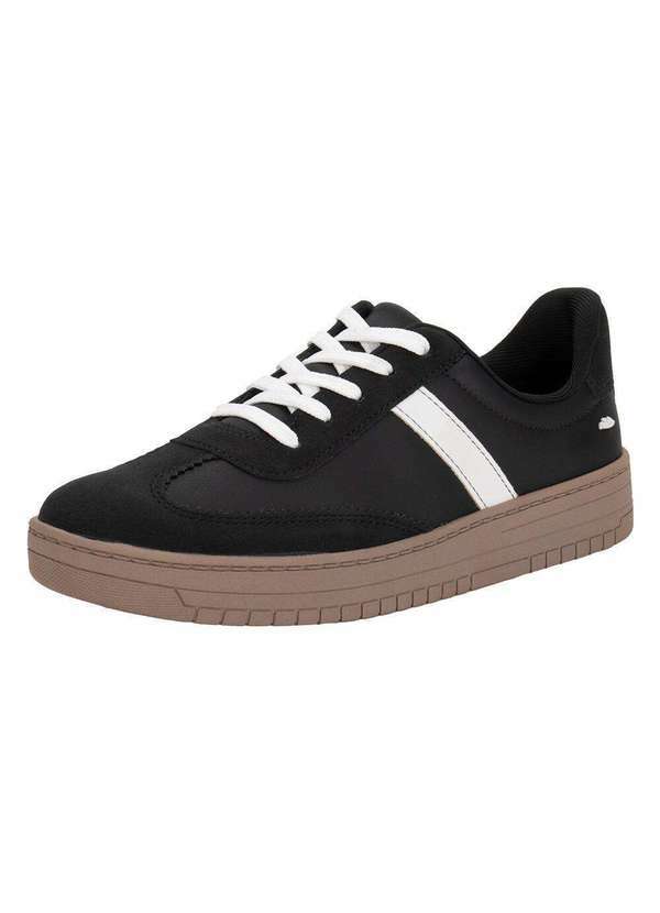 Vista 2 Tênis Feminino Casual Dakota G9953 - Preto/Branco