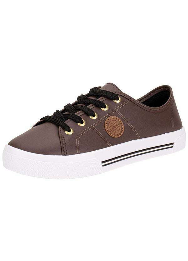 Vista 2 Tênis Feminino Casual Moleca - 5667302 Chocolate