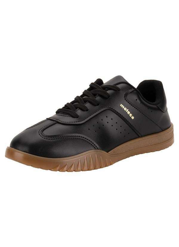 Vista 2 Tênis Feminino Casual Moleca 5817101 - Preto